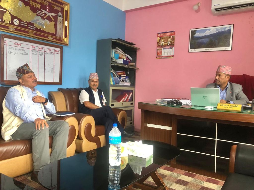 नेफ्स्कून अध्यक्षद्वारा नियामक निकाय र अभियानकर्मीहरुसँग छलफल